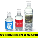 How many ounces in a water bottle